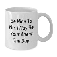 Load image into Gallery viewer, Funny Agent White Coffee Mug Gifts from Friends to Men Graduation Unique Gifts - Additional