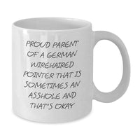 Load image into Gallery viewer, Funny German Wirehaired Pointer Dog Gifts from Friends - German Wirehaired Pointer Dog Mom Dad Gifts for Christmas Unique Presents - Additional
