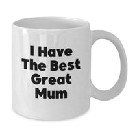 Load image into Gallery viewer, Funny Mum Coffee Mugs Gifts from Men to Mum, Great Mum White Coffee Mug, Christmas Unique Gifts - Additional
