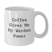 Load image into Gallery viewer, Funny Warden Gifts from Men to Men Christmas Unique Mug - Additional