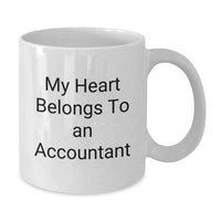 Load image into Gallery viewer, Funny Gifts from Family to Accountant - White Coffee Mug for Graduation Unique Gifts from Men to Accountant - Additional