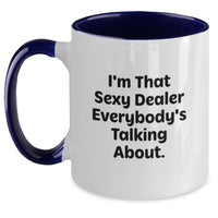 Load image into Gallery viewer, Dealer Keepsake Two Tone Coffee Mug for Him Birthday Gift - Main