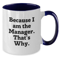 Load image into Gallery viewer, Manager Keepsake Birthday Gift Mug for Him - Additional