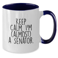 Load image into Gallery viewer, For Him Keepsake Senator Mug – Keep Calm Birthday Gift - Additional