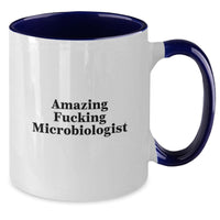 Load image into Gallery viewer, Microbiologist Keepsake Ceramic Mug for Him Birthday Gift Black &amp; White - Additional