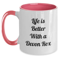 Load image into Gallery viewer, Funny Devon Rex Cat Gifts from Friends, Gifts for Cat Lovers Birthday Unique - Main