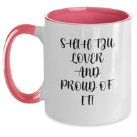 Load image into Gallery viewer, Shih Tzu Lovers Funny Birthday Unique Gifts from Friends to Family - Two Tone Coffee Mug - Main
