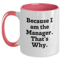 Load image into Gallery viewer, Manager Keepsake Birthday Gift Mug for Him - Main