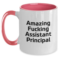 Load image into Gallery viewer, Assistant Principal Keepsake Mug for Him Graduation Gift Black &amp; White - Main