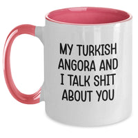 Load image into Gallery viewer, Turkish Angora Cat Lover Gifts - Funny Two Tone Coffee Mug for Christmas - Funny Quote for Friends and Family - Main
