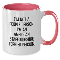 Load image into Gallery viewer, Funny American Staffordshire Terrier Dog Gifts from Men, Friends, Family, or Coworkers - Unique Birthday Unique Gifts for American Staffordshire Terrier Dog Lovers - Additional
