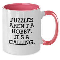 Load image into Gallery viewer, Funny Puzzles Gifts for Mom Mother's Day Unique Two Tone Coffee Mugs from Daughter - Additional