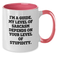 Load image into Gallery viewer, Funny Guide Gifts for Mom - Two Tone Coffee Mug with Sassy Quote - Gifts from Family - Additional