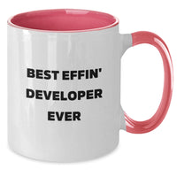 Load image into Gallery viewer, Funny Developer Humor Two Tone Coffee Mug Gifts from Men to Friends and Family for Christmas - Additional
