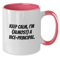 Load image into Gallery viewer, Vice-Principal Keepsake Mug for Him Birthday Gift - Black &amp; White - Additional
