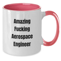 Load image into Gallery viewer, Aerospace Engineer Keepsake Two Tone Coffee Mug for Him Birthday Gift - Additional