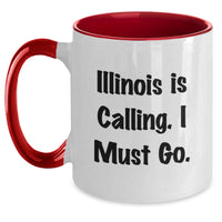 Load image into Gallery viewer, Funny Illinois Gifts for Illinois Lovers - Birthday Unique Gifts from Friends to Illinois Family Members - Main