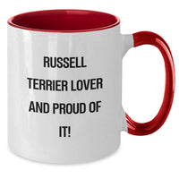 Load image into Gallery viewer, Russell Terrier Dog Lovers&#39; Funny Gifts, Unique Birthday Mugs for Men, Women, Friends, Family - &#39;Russell Terrier Lover And Proud Of It!&#39; - Additional
