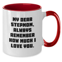 Load image into Gallery viewer, Funny Stepmom Gifts from Men to Women for Birthday Unique Mugs - Always Remember How Much I Love You. - Additional