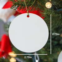 Load image into Gallery viewer, Podiatrist Gifts, Circle Ornaments by Day, Ninja Ornaments by Night - Funny Quote, Christmas Unique Gift for Podiatrist, Friends, or Family from Men, Women, or Coworkers - Image 2