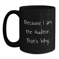 Load image into Gallery viewer, Auditor Keepsake Ceramic Black Coffee Premium Mug for Him Birthday Gift - Main