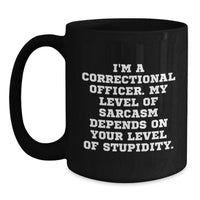 Load image into Gallery viewer, Correctional Officer Gifts, Funny Coffee Mugs for Correctional Officers, Mother's Day Unique Gifts from Men, Correctional Officer Inspired - Main