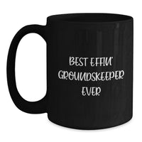 Load image into Gallery viewer, Funny groundskeeper Gifts for Men, Unique Valentine's Unique Gifts from Friends to Best Effin' groundskeeper Ever - Main
