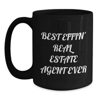 Load image into Gallery viewer, Funny Real Estate Agent Gifts for Him, Best Effin' Real Estate Agent Ever Birthday Unique Gifts, Gifts from Friends to Real Estate Agent Men - Main