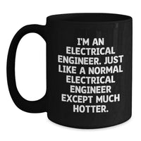 Load image into Gallery viewer, Electrical Engineer Gifts Funny Mugs Black Coffee Mug for Graduation from Friends - Main
