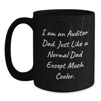 Load image into Gallery viewer, Auditor Keepsake Black Coffee Mug for Him Birthday Gift with 11oz - Main