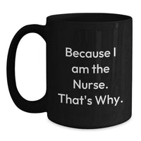 Load image into Gallery viewer, Funny Black Coffee Mugs Gifts from Family for Nurse Graduation Unique Gifts - Main