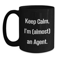 Load image into Gallery viewer, Funny Agent Black Coffee Mugs Gifts from Friends for Agent Men Graduation Unique - Main