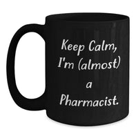 Load image into Gallery viewer, Birthday Gift Pharmacist Black Coffee Mug Present for Her - Main