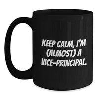 Load image into Gallery viewer, Vice-principal Keepsake Black Coffee Mug for Him Birthday Gift - Main