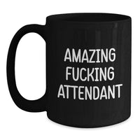 Load image into Gallery viewer, Attendant Keepsake Premium Black Coffee Mug for Him Graduation Gift - Main