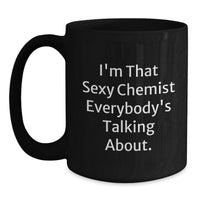 Load image into Gallery viewer, Chemist Keepsake Ceramic Black Coffee Mug 11oz for Him Birthday Gift - Main