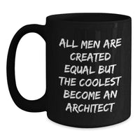 Load image into Gallery viewer, Funny Architect Gifts, Unique Black Coffee Mugs, Christmas Unique Gifts from Men, for Architects - Main
