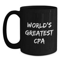 Load image into Gallery viewer, Funny CPA Gifts from Friends for World&#39;s Greatest Cpas on Graduation Unique Gifts - Main
