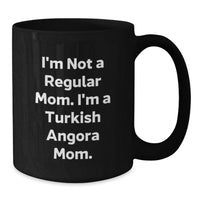 Load image into Gallery viewer, Turkish Angora Cat Mom Funny Black Coffee Mugs Gifts from Friends for Graduation - Additional