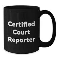 Load image into Gallery viewer, Funny Gift for Court Reporter Friends from Men, Court Reporter Unique Valentine's Gifts for Him - Additional