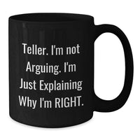 Load image into Gallery viewer, Funny Teller Gifts from Men Valentine's Unique Mugs for Teller - Additional