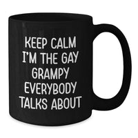 Load image into Gallery viewer, Funny Grampy Black Coffee Mugs for Men Gifts from Family and Friends, Valentine's Unique Gifts for Gramps - Additional