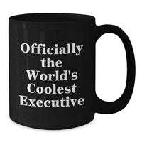 Load image into Gallery viewer, Fun Executive Black Coffee Mugs Gifts for Men Friends Birthday from Family - Additional