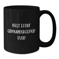 Load image into Gallery viewer, Funny groundskeeper Gifts for Men, Unique Valentine's Unique Gifts from Friends to Best Effin' groundskeeper Ever - Additional
