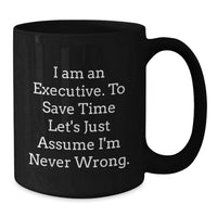 Load image into Gallery viewer, Funny Executive Black Coffee Mugs Gifts for Mom from Men or Women Friends - Additional