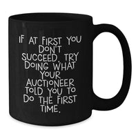 Load image into Gallery viewer, Funny Auctioneer Gifts for Men Women Friends Family Mother's Day Unique Black Coffee Mugs - Additional