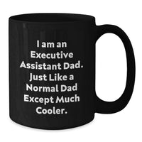 Load image into Gallery viewer, Executive Assistant Keepsake Mug for Him Graduation Gift Black 11oz - Additional