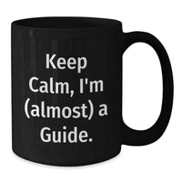 Load image into Gallery viewer, Guide Keepsake Birthday Gift for Him Black Coffee Mug 11oz Ceramic - Additional