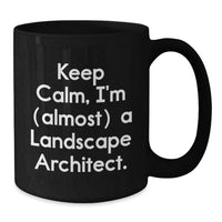 Load image into Gallery viewer, Landscape Architect Keepsake Black Coffee Mug for Him Birthday Gift - Additional