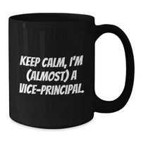 Load image into Gallery viewer, Vice-principal Keepsake Black Coffee Mug for Him Birthday Gift - Additional